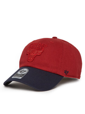 47 Brand Καπέλο Jockey 47 Brand NBA Chicago Bulls '47 x Tommy Hilfiger Courtside '47 Clean Up THCCU173GWL Κόκκινο