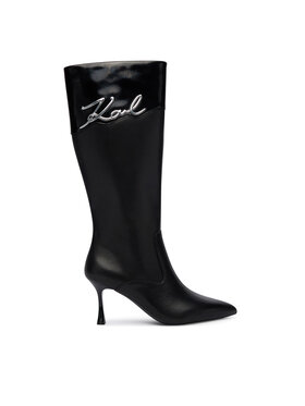 KARL LAGERFELD Чоботи KARL LAGERFELD KL32775 Чорний