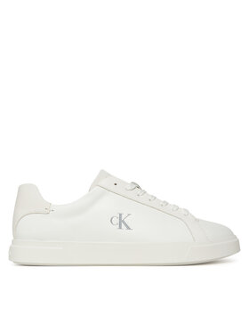 Calvin Klein Sneakersy Calvin Klein Low Pro Cups Lth Mg HW0HW02823 Bílá