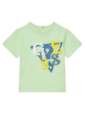 Guess Guess Футболка I5GI01 K8HM4 Зелений Regular Fit