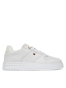 Tommy Hilfiger Snīkeri Tommy Hilfiger Sporty Cupsole FW0FW08795 Balts