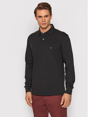 Tommy Hilfiger Tommy Hilfiger Pólóing 1985 MW0MW20183 Fekete Regular Fit