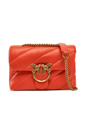 PINKO Kabelka PINKO Love Puff Mini Cl PE 25 PLTT 100039 A0F2 Oranžová