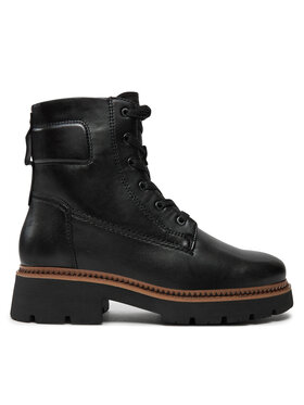 Tamaris Šnurovacia obuv Tamaris 1-25260-41 Čierna