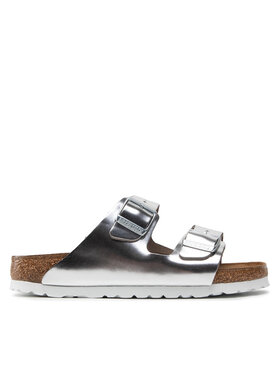 Birkenstock Шльопанці Birkenstock Arizona Metallic 1005961 Срібний