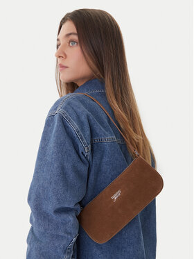 Tommy Jeans Táska Tommy Jeans Tjw Must Suede Shoulder Bag AW0AW18454 Barna