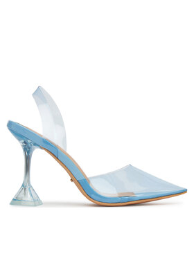 DeeZee Туфлі на шпильці DeeZee ZALHT-02 BLUE PU Прозорий