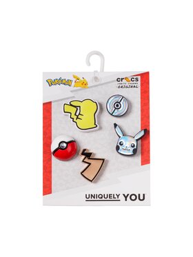 Crocs Прикраса для взуття Crocs Elevated Pokemon 5 Pack 10009998 Кольоровий