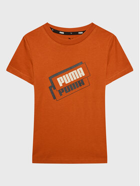 Puma Puma T-shirt Alpha Holiday 670109 Arancione Regular Fit