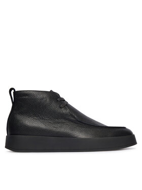Calvin Klein Polacchine Calvin Klein Hybrid Cup Apron Boot Lth HM0HM01987 Nero
