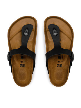 Birkenstock Čības uz pirksta Birkenstock Gizeh 043691 Melns