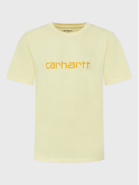 Carhartt WIP Carhartt WIP T-Shirt Script I031047 Κίτρινο Regular Fit