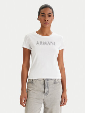 Armani Exchange Armani Exchange Camiseta XW002106 AF10356 U0002 Blanco Slim Fit