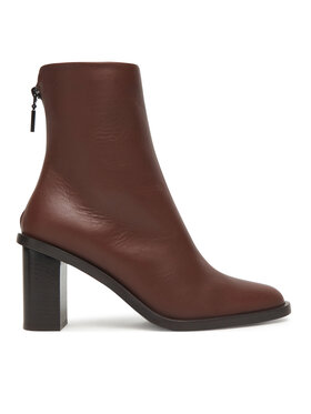 Max Mara Polokozačky Max Mara Midiboot80 25247960726 Hnědá