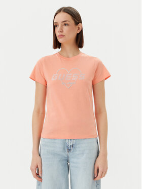 Guess Guess Футболка V5GI10 K9RM1 Оранжевий Regular Fit