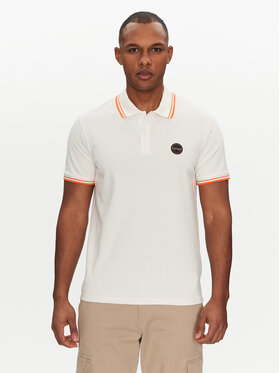 Napapijri Napapijri Поло E-Macas NP0A4ID5N1A1 Білий Regular Fit