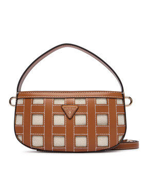 Guess Torbica Guess Frankie Mini HWWG97 36770 Smeđa