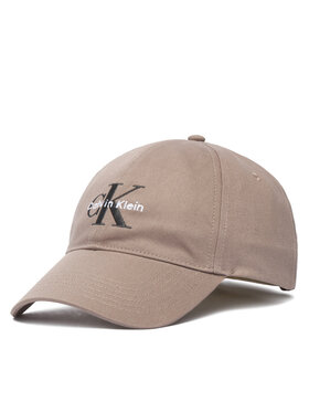 Calvin Klein Cappellino Calvin Klein Monologo Embroidery Baseball Cap LV04G5004G Beige