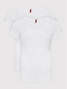 HUGO HUGO Комплект футболок Twin 50469660 Білий Regular Fit