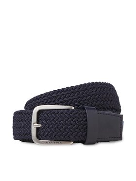 Jack & Jones Pánsky opasok Jack & Jones Deblin 12244231 Tmavomodrá