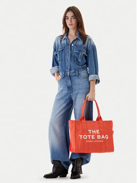 Marc Jacobs Τσάντα Marc Jacobs The Canvas Large Tote Bag M0016156 Πορτοκαλί