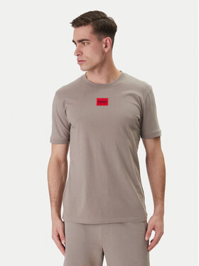 HUGO HUGO Camiseta Diragolino212 50447978 Beis Regular Fit