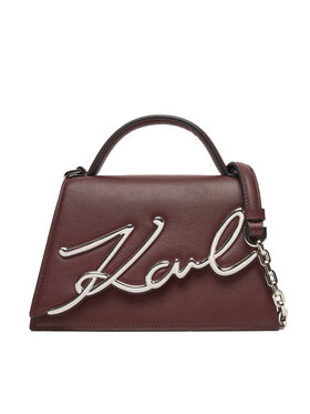 KARL LAGERFELD Kabelka KARL LAGERFELD A1W30038 Bordová