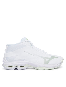 Mizuno Čevlji za športe v zaprtih prostorih Mizuno Wave Lightning Pro Mid V1GC2665 Bela