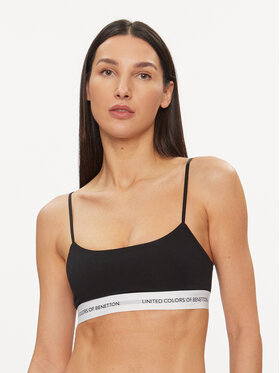 United Colors Of Benetton United Colors Of Benetton Top grudnjak 3OP81R00Q Crna