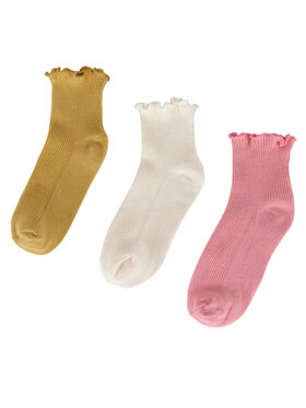 JENNY Krátke ponožky JENNY 7KB-003-SS25 (3-pack) Žltá
