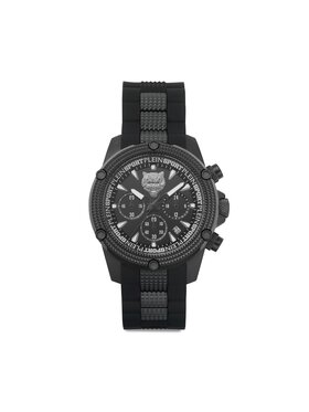 Plein Sport Pulkstenis Plein Sport Hurricane PSDBA1223 Melns