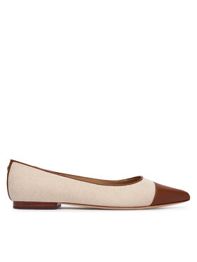 LAUREN RALPH LAUREN Μπαλαρίνες LAUREN RALPH LAUREN 802P10530003 Μπεζ