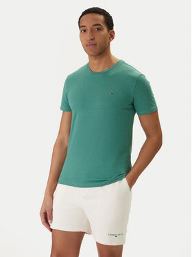 Tommy Jeans Tommy Jeans Camiseta DM0DM20363 Verde Slim Fit