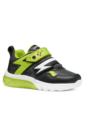 Geox Sneakersy Geox J Ciberdron Boy J66LBB 0BC14 C0802 S Černá