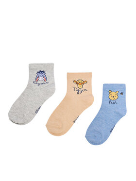 Winnie The Pooh Dlouhé ponožky Winnie The Pooh CEO-ACCCS-AW25-212WTP(3-PACK) Modrá