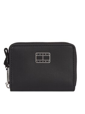 Tommy Jeans Denarnica Tommy Jeans Tjw City-Wide Small Za AW0AW15940 Črna