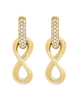 Guess Náušnice Guess JUBE05 051JW Zlatá