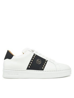 PHILIPP PLEIN Sneakersy PHILIPP PLEIN SAES USC0732 PLE005 Biela