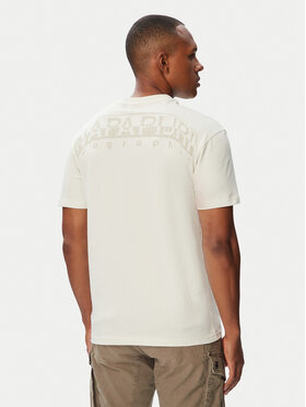 Napapijri Napapijri Camiseta Yourte NP0A8AU2 Crema Relaxed Fit