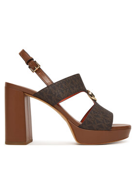 MICHAEL Michael Kors Sandále MICHAEL Michael Kors Erin Platform 40S6ERHS1B Hnedá