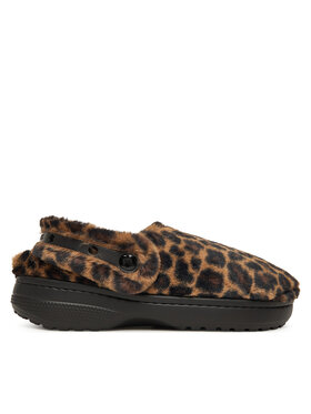Crocs Тапочки Crocs Classic Unfurgettable Animal Clog 212002 Коричневий