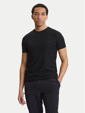 Guess Guess Футболка M6RI19 KD202 Чорний Regular Fit