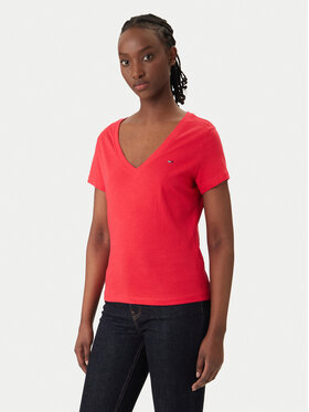 Tommy Jeans Tommy Jeans Camiseta DW0DW20458 Rojo Slim Fit