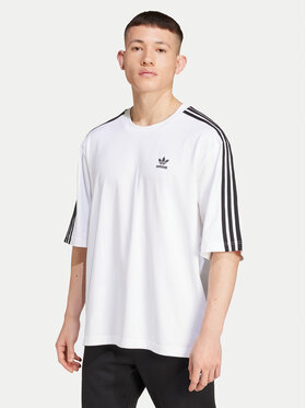 adidas adidas T-Shirt adicolor IZ2474 Weiß Oversize