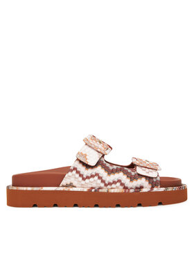 M Missoni Šľapky M Missoni Clea MWF111_064 Hnedá