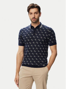 Guess Guess Поло M6YR10 Z0915 Cиній Regular Fit