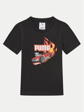 Puma Puma Футболка Hot Wheels 630069 Чорний Regular Fit