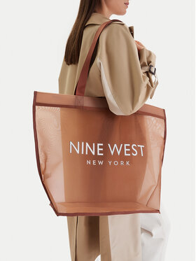 Nine West Ročna torba Nine West CEO-Eloura-LA374-4074 Rjava