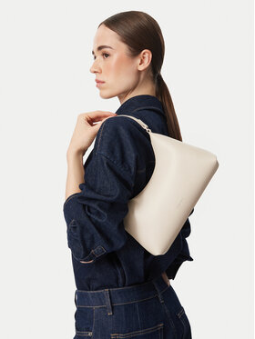 Calvin Klein Borsetta Calvin Klein Foil Logo Small Shoulder Bag LV04F3890G Crema