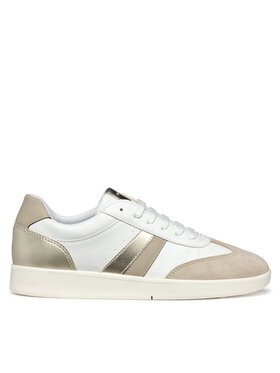 Geox Sneakersy Geox D Meleda D55UGB 05422 C1ZH6 Biela